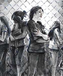 Women at the Mexican American Border